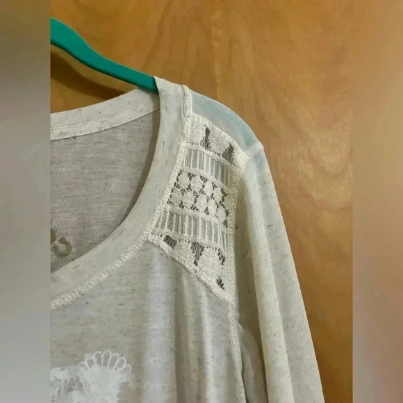 Harley Davidson Long Sleeve Scoop Neck with Lace Embellishments Size 2XL NWT - Picture 4 of 12